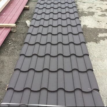 Mərmər effektli PVC panellər: Metalltək dam örtüyü (metaltozlu/profilli kirəmit forması) - — 4