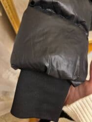 qadin ucun is elanlari: Qara qadin ucun kurtka, razmer M-L, ciriği yoxdur — 4