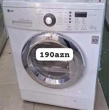 LG paltaryuyan maşın – Direct Drive 6 kq Xüsusiyyətlər: - Ön