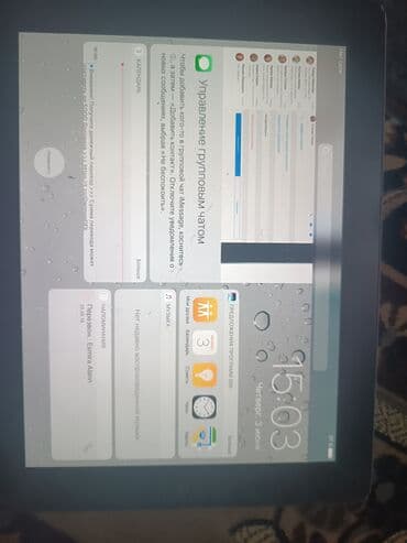ipad 3: Ayfon. 4. islənmis şüşəsi cartdax .cat oldugna gorə sensirdə — 6
