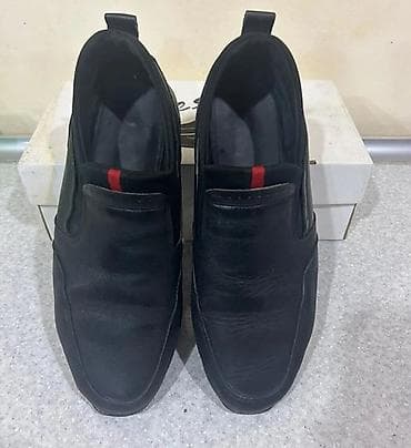 Мужская обувь: - Məhsul: Kişi gündəlik/klassik slip-on ayaqqabılar - Rəng: Qara - — 1