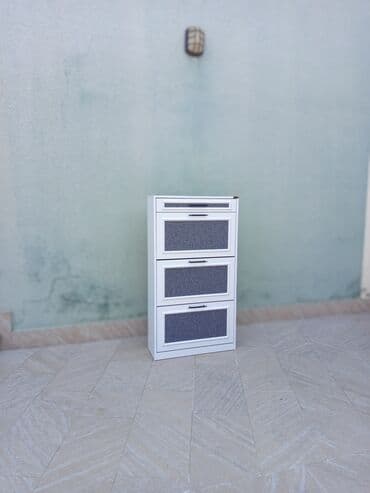 галошница в прихожую: Новый, Распашной, 4 двери Прямой шкаф, Шкаф в прихожей, Азербайджан — 7