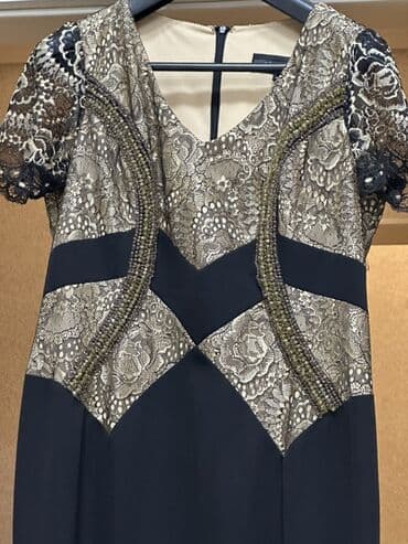 sade qara don modelleri: Ziyafət donu, Maksi, 3XL (EU 46) — 1