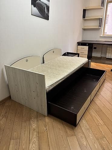 saloglu mebel: Oğlan və qız üçün, Təknəfərlik çarpayı — 3