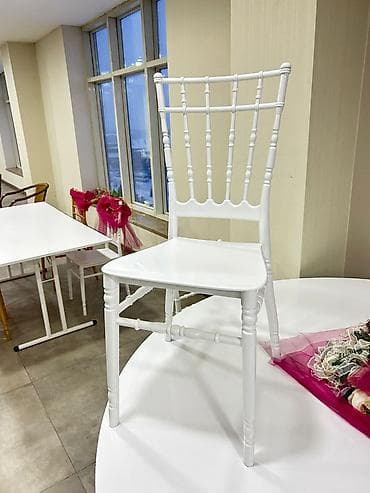 oturacaglar: Qonaq otağı üçün, Qatlanmayan, rəng - Ağ Stul — 6