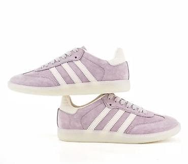 женские замшевые кроссовки adidas: Adidas, Размер: 36, цвет - Розовый, Новый — 1
