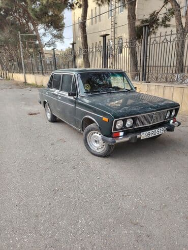 vaz 21 06 matoru: VAZ 2106 sedan - Kuzov: 4 qapılı sedan, tünd yaşıl rəng - Ön optika — 2