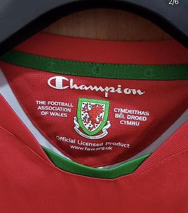 mili geyimler: Futbolka, Champion, M, rəng - Qırmızı — 2