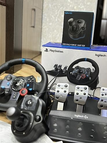 Logitech G29 1 ay istifadə olunub qutda qalıb neçə aydı, işlək — 3