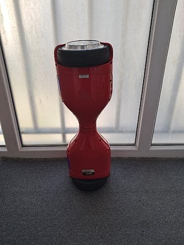 Qırmızı rəngli balans skuter (hoverboard) İdeal vəziyyətdədir! — 4