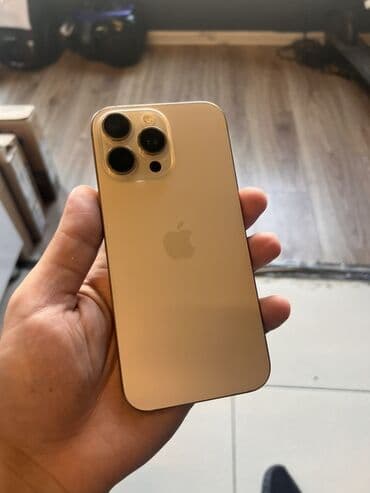 15 про макс: IPhone 16 Pro Max, Золотой, Face ID — 2