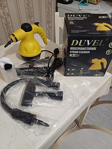 el frezi: DUVEL DL-217 Multifunksional Buxar Təmizləyici - Güc: 1000 W - Buxar — 1