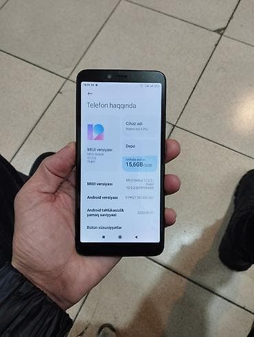 2. el telefon xiaomi: Redmi S2, 64 GB, rəng - Qara, Barmaq izi — 8