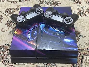 oyun diski xbox: PlayStation 4 (PS4) oyun konsolu – üzəri tematik vinil stikerlə — 1