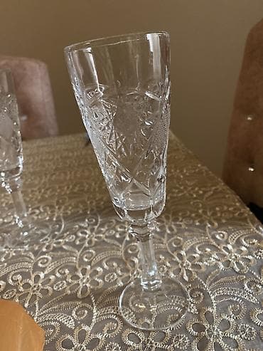 şuşə guzgu: Qədəhlər, Şüşə, 6 ədədli dəst — 1