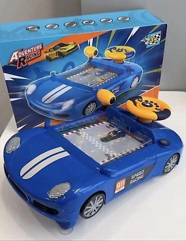 oyun cd: Uşaq üçün “Adventure Racing” sükanlı yolda-qaçan oyun maşını. - — 1