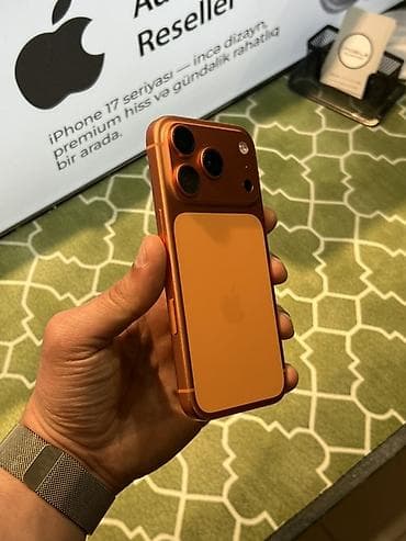 dublikat telefonlar iphone: IPhone 17 Pro, 256 GB, Narıncı — 2