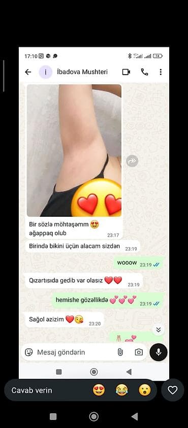 saat destleri: Qolaltı qaralma və ləkələr üçün ağardırıcı baxım seti Məhsulun — 3