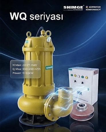 Nasos, Çirkab quyular üçün, quraşdırılma Sualtı — 4