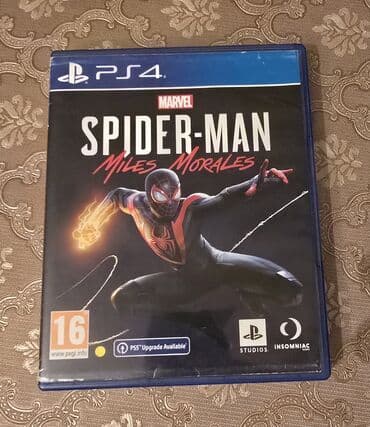 disk satışı: Ps4 üçün spiderman miles morales ideal vəziyyətdədir qiyməti 30 azn — 1