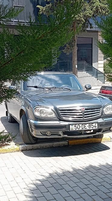 qaz 63: GAZ-31105 Volga sedan - Kuzov: 4 qapılı sedan, tünd boz (metallic) — 10