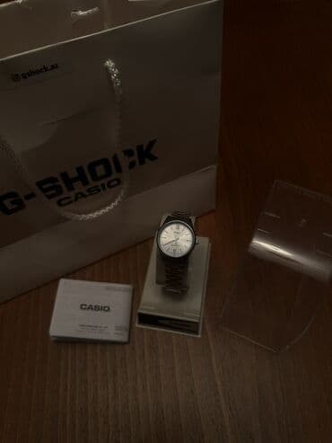 Eynəklər: Qol saatı, Casio, rəng - Gümüşü — 1