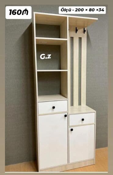 шкаф для балкона: Распашной, 2 двери Прямой шкаф, Шкаф в прихожей — 1