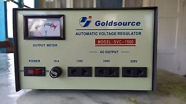 ev navesleri: Goldsource SVC-1500 Automatic Voltage Regulator stabilizator satılır — 4