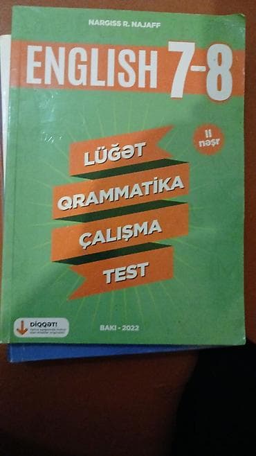 İngilis dili Testlər 7-ci sinif, DİM, 1-ci hissə, 2023 il lalafo.az -da İngilis dili Testlər 7-ci sinif, DİM, 1-ci hissə, 2023 il
