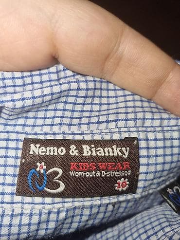 Uşaq köynəyi – Nemo and Blanky Kidswear (Made in Hong Kong) - Model — 6