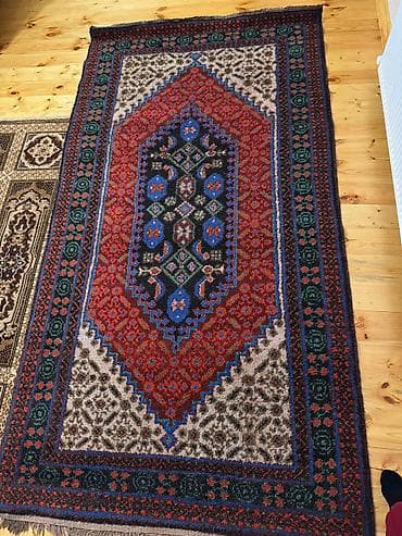 kohnə xalca: Xalça – əl işi, klassik Şərq üslubunda - Naxış: mərkəzdə lozenq — 1