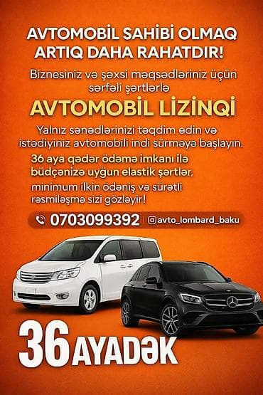 qapi demir qapi seyf qapi: AVTOMOBİL LİZİNQİ - Biznesiniz və şəxsi məqsədləriniz üçün sərfəli — 1