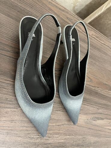 səndəl: Zara, Ölçü: 37, rəng - Göy, Yeni — 5