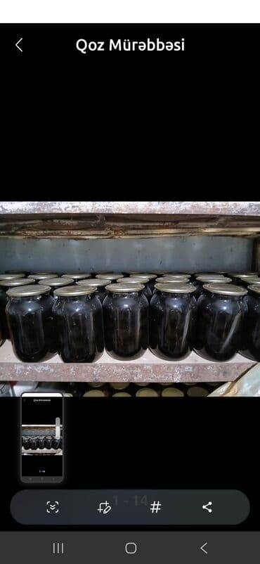 herf tortlar instagram: Qoz Mürəbbəsi - Ev üsulu ilə hazırlanmış, bütöv yaşıl qozlardan — 1