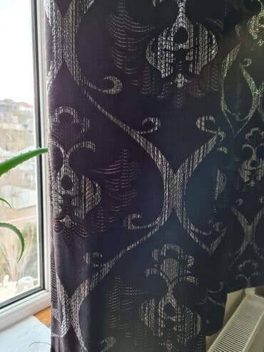 məxmər məhrəbalar: İşlənmiş, Vilyur Pərdə, rəng - Qara, Ünvandan götürmə — 3