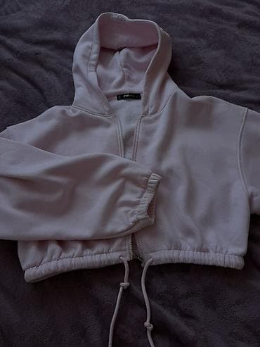 hoodie: Svitşot, S, M, rəng - Çəhrayı — 3