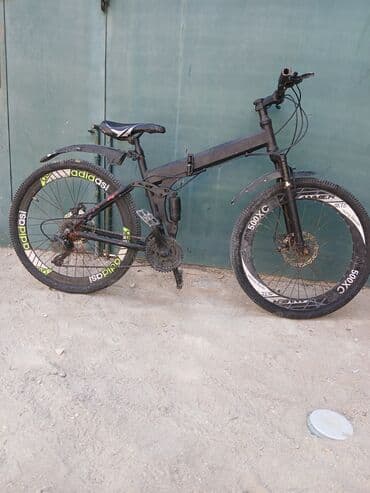 qalin tekerli velosiped: Dağ velosipedi Adidas, 24" — 2