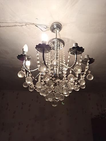 lüstür: Çılçıraq, 8 lampa, Metal — 2