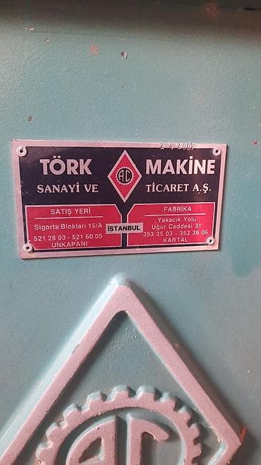 sam agaci: Ağac emalı üçün sənaye tipli dəzgah – Törk Makine (İstanbul) istehsalı — 3