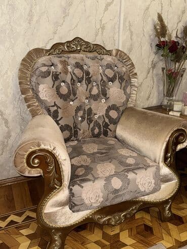 Ремонт и строительство: Для гостиной, Новый, Нескладной, цвет - Бежевый Стул — 4