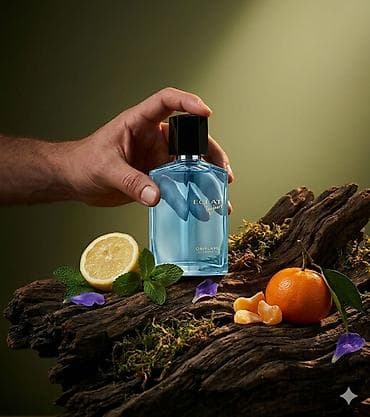 mavi macun: Oriflame Eclat Toujours – kişi üçün tualet suyu - Şık, kvadrat — 1