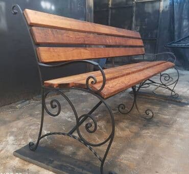 Sifarişlə bağ yelləncəkləri: Metal en mmc olaraq istədiyiniz forma və ölçüde demir işlerinin — 19