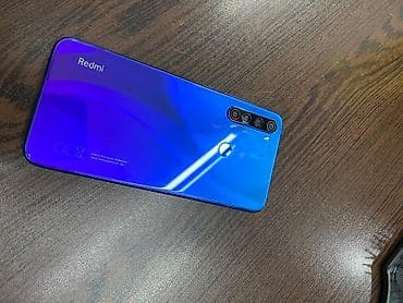 telefon ekranlari: Redmi Note 8, 128 GB, rəng - Mavi, Barmaq izi — 4