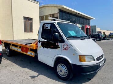 эвакуатор ош: Ford Transit şassisi üzərində qurulmuş bu ağ rəngli evakuator, təcili — 6