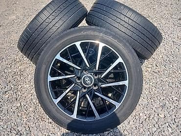 bmw diskler: Hyundai disklər və şinlər komplekti R-17. ideal vəziyyətdə barterdə — 1