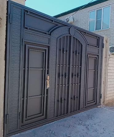 qapi demir: Metall darvaza və qapı istehsalı – fərdi dizayn - Material: qalın — 1