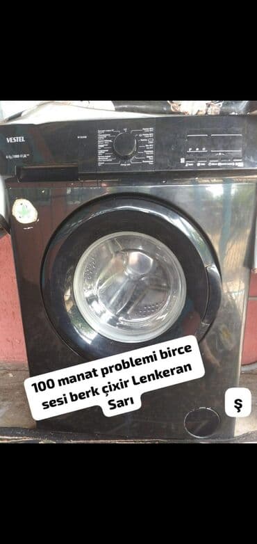 paltar ütüsü: Paltaryuyan maşın Vestel, 6 kq, İşlənmiş, Avtomat, Qurutma var, Kredit yoxdur, Ünvandan götürmə — 1