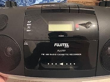 musiqi sentir: FUJITEL FJ-777 portativ musiqi mərkəzi Xüsusiyyətlər: - FM/AM radio — 2