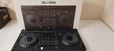 Pioneer DDJ-GRV6 DJ kontrolörü - 2 deckli, mərkəzdə 4 kanallı mikser