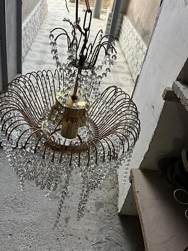 novruz şamı: Çılçıraq, 6 lampa, Metal — 4